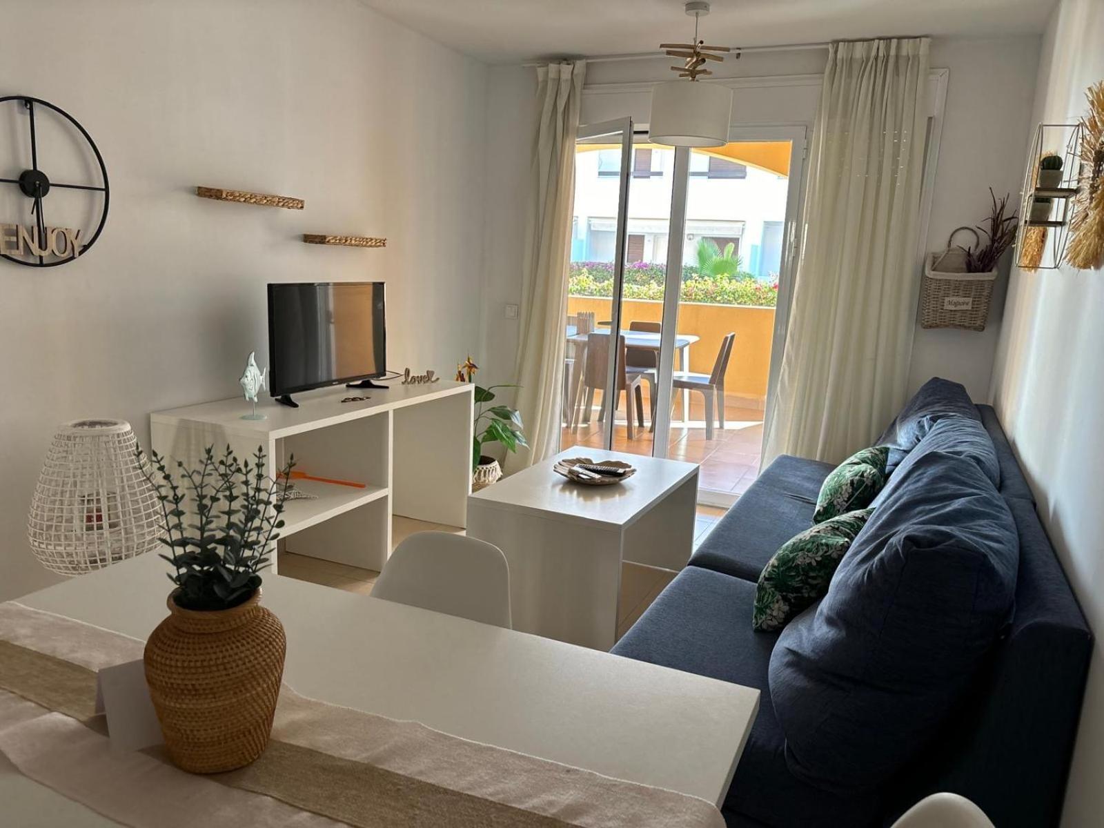 Bajo Con Jardin A Pie De Playa Y Piscina Comunitaria Con Jacuzzi Apartamento Playas de Vera Exterior foto